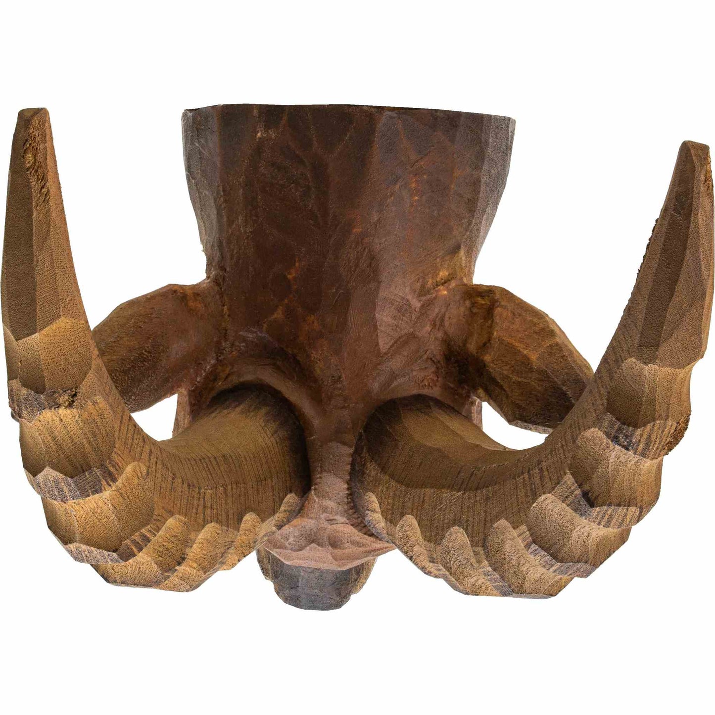 Wildlife Garden Decohook Wall Hook Alpine Ibex (hand-carved)