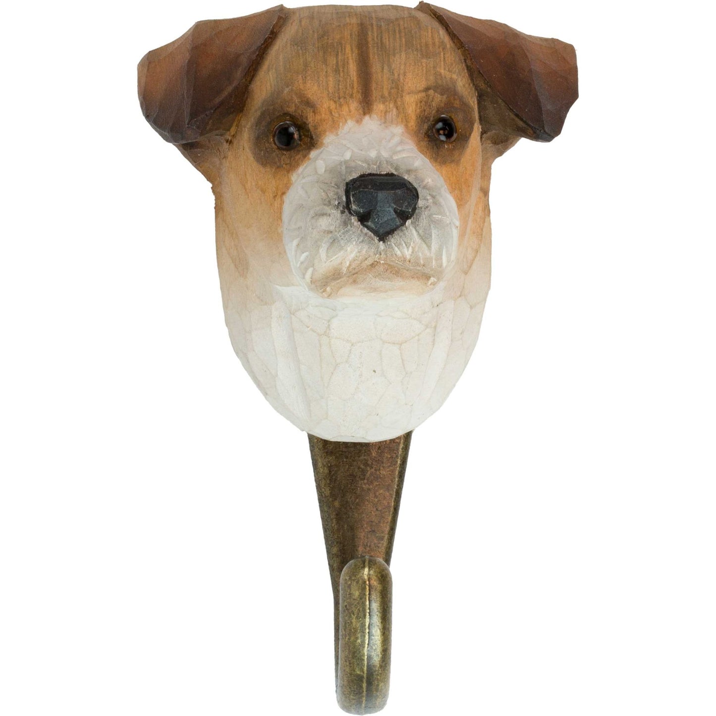 Wildlife Garden Decohook Wandhaken Jack Russell Terrier (handgeschnitzt)