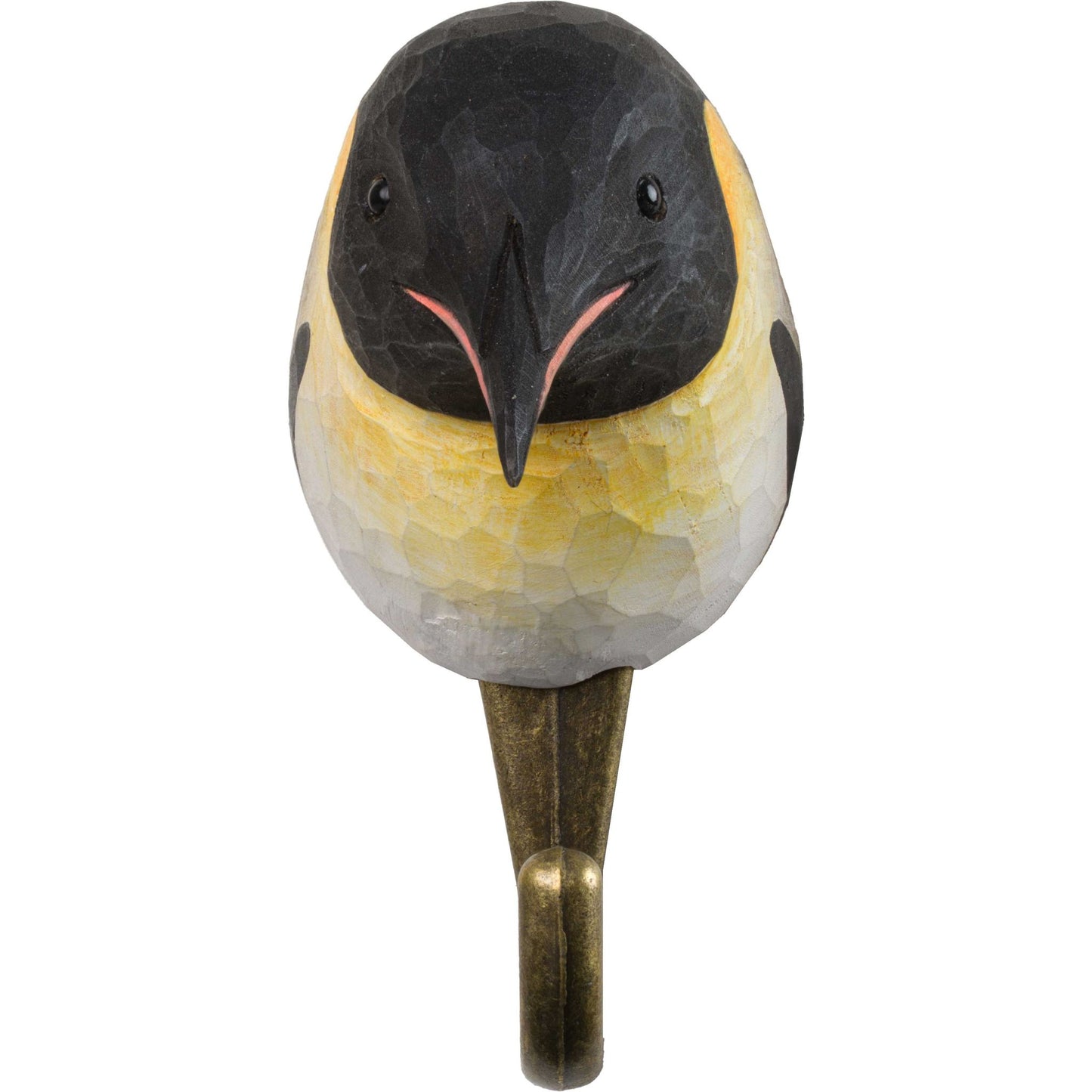Wildlife Garden Decohook Wandhaken Pinguin (handgeschnitzt)