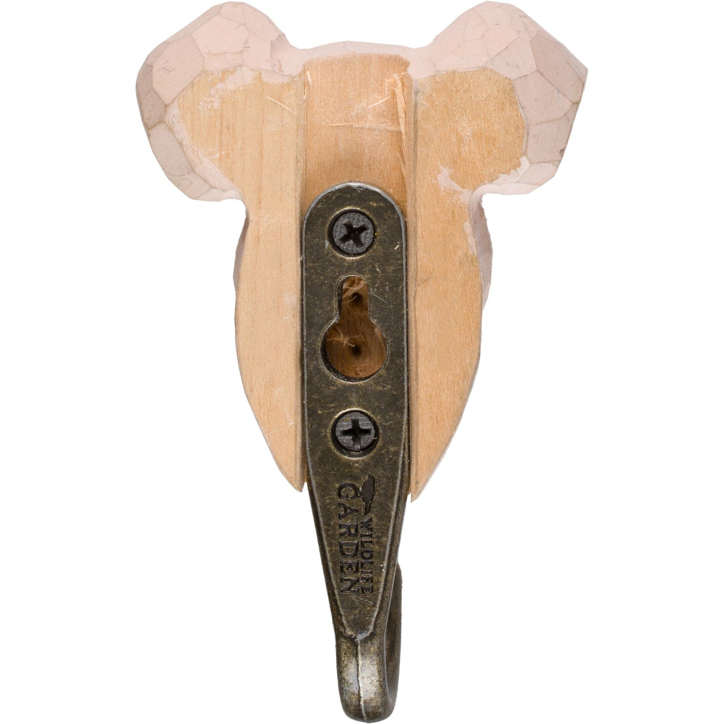 Wildlife Garden Decohook Wandhaken Schwein (handgeschnitzt)