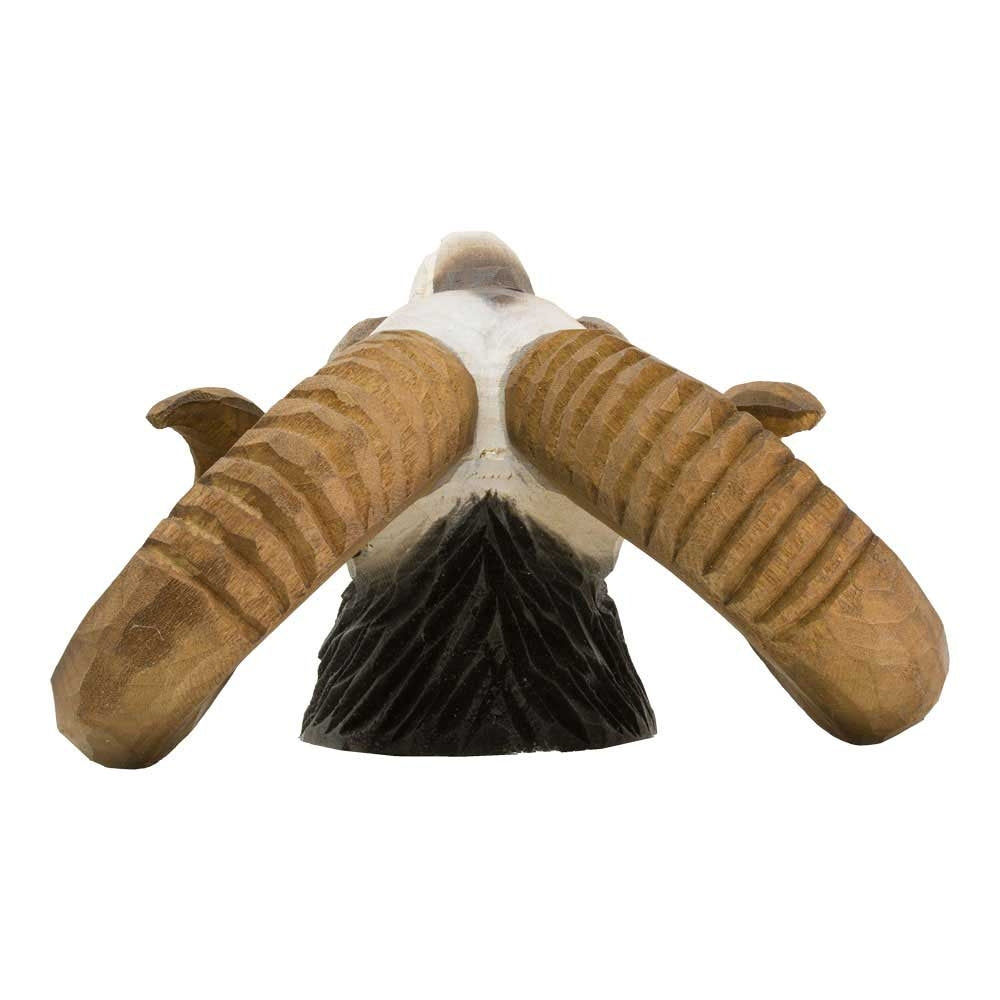 Wildlife Garden Decohook Wall Hook Ram (hand-carved)