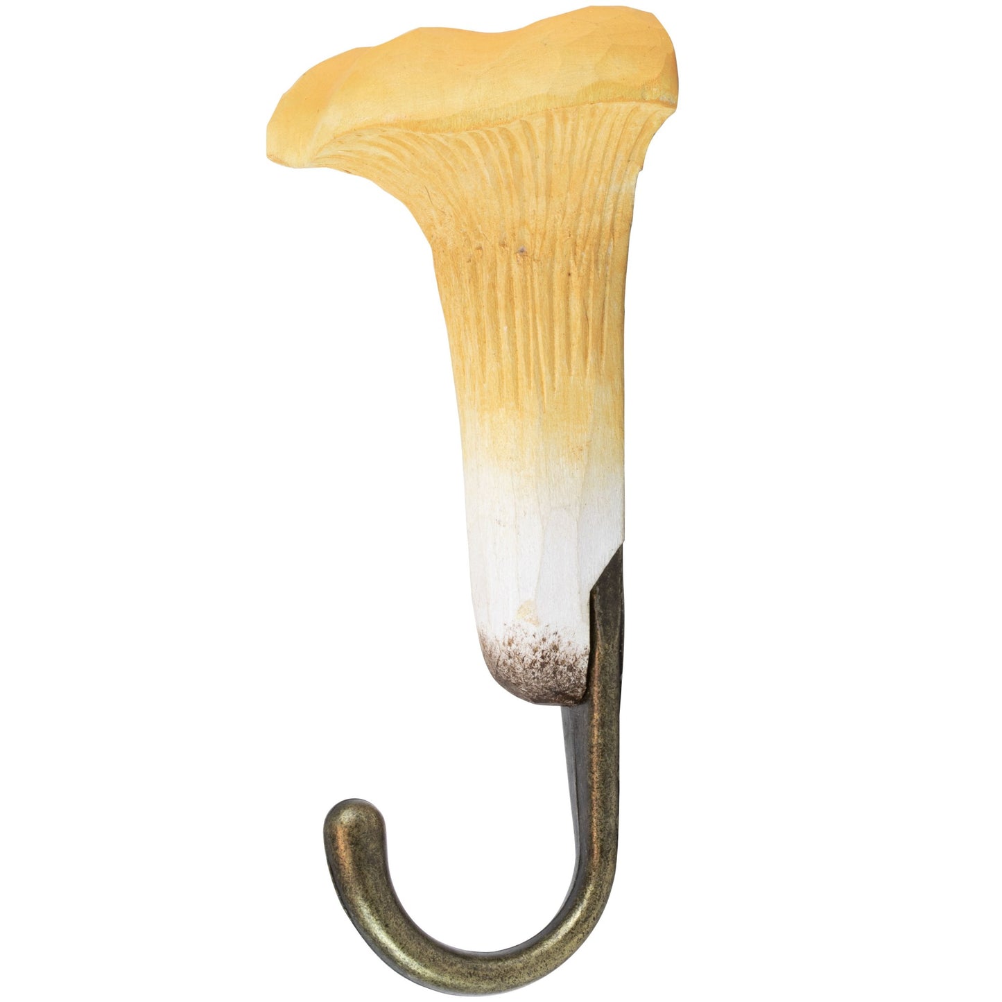 Wildlife Garden DecoHook Wandhaken Pfifferling (handgeschnitzt)