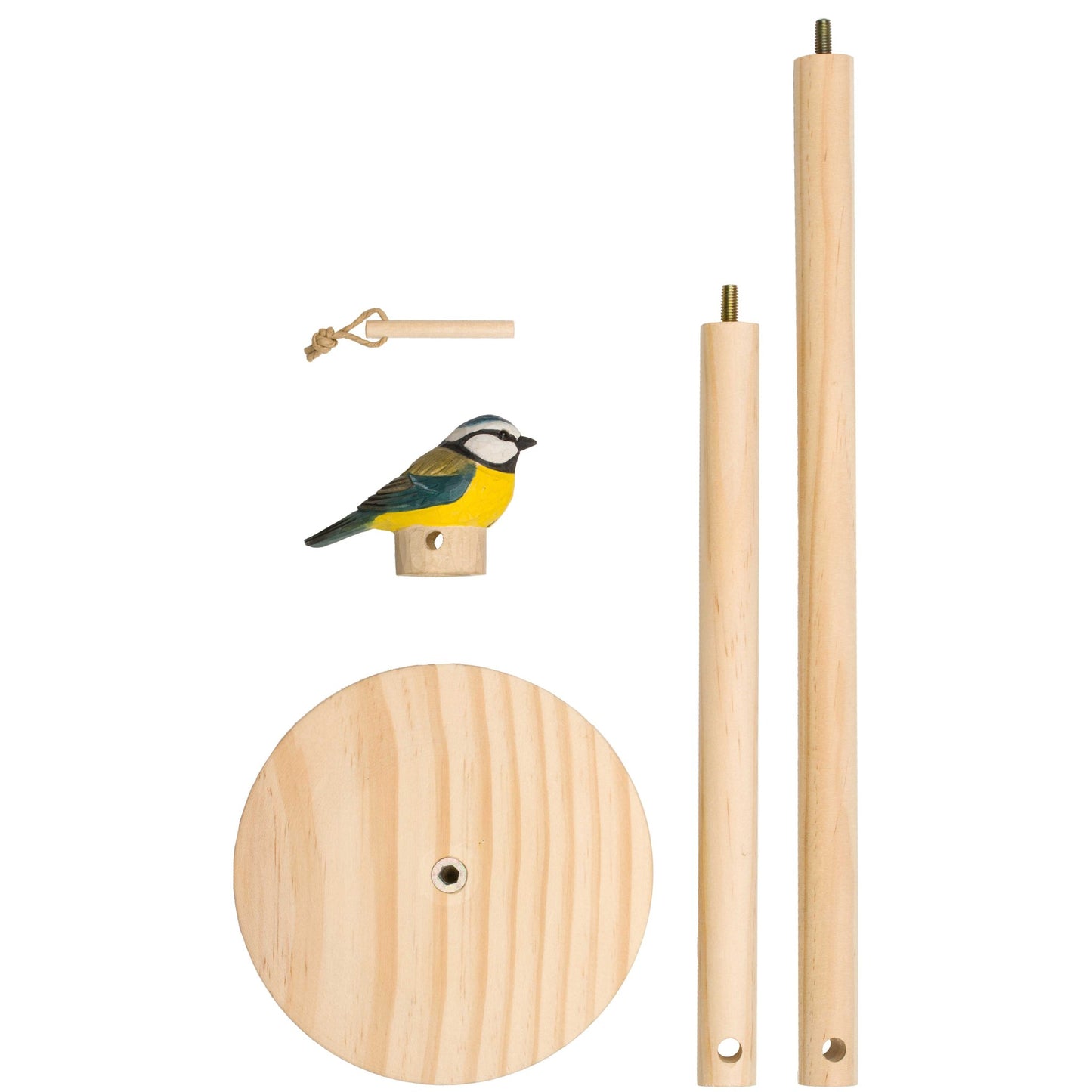Wildlife Garden Blue Tit Kitchen Roll Holder for 23 or 26 cm Kitchen Rolls