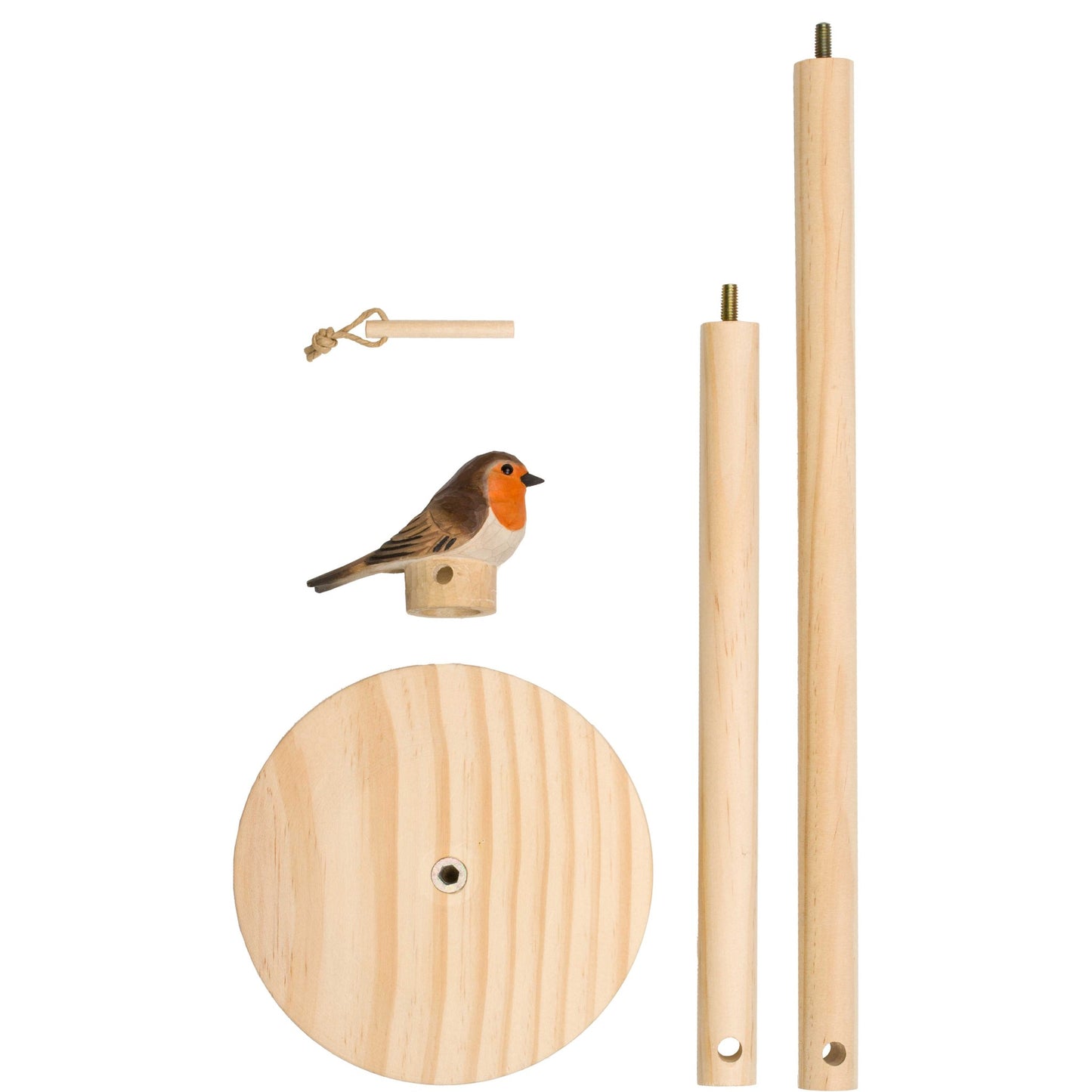 Wildlife Garden Robin Kitchen Roll Holder for kitchen rolls 23 or 26 cm