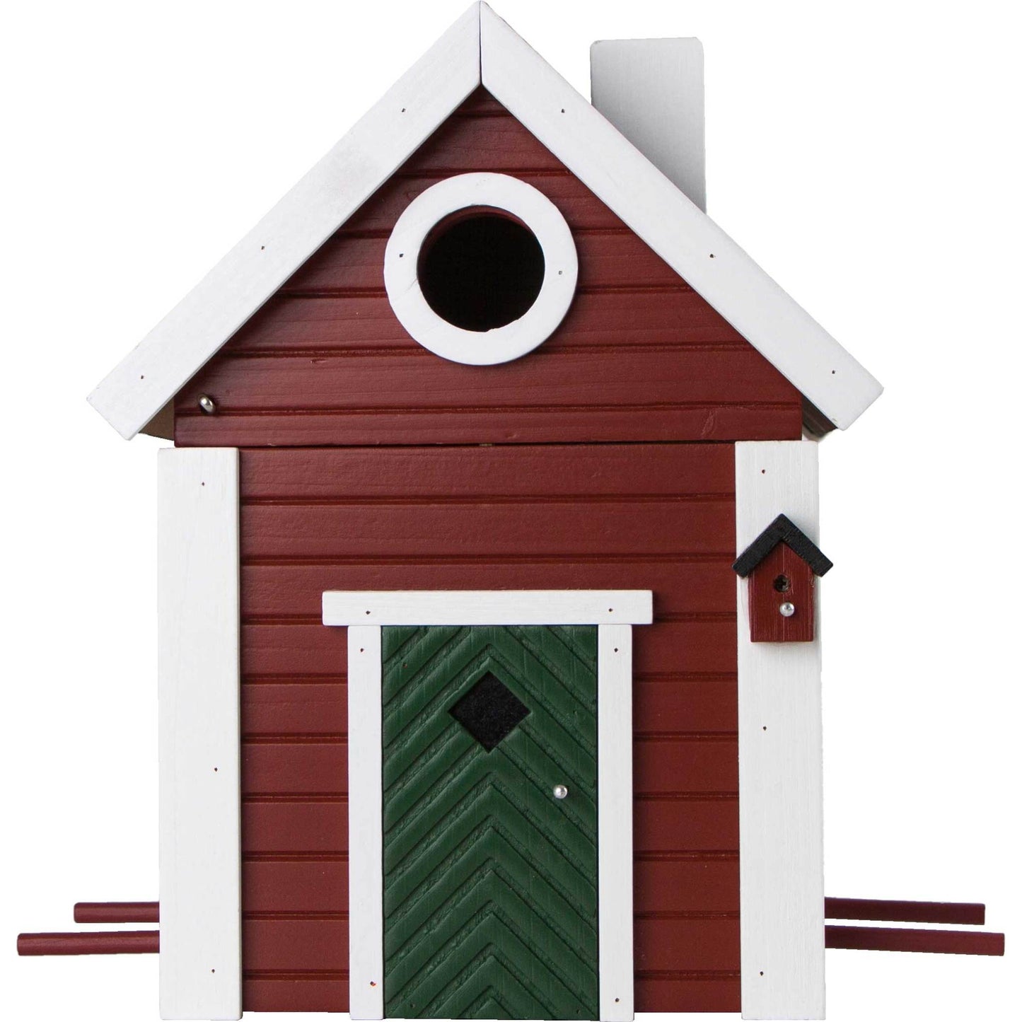 Wildlife Garden Multiholk Swedish Cottage plus Bird Feeder / Nest Box 2 Liters