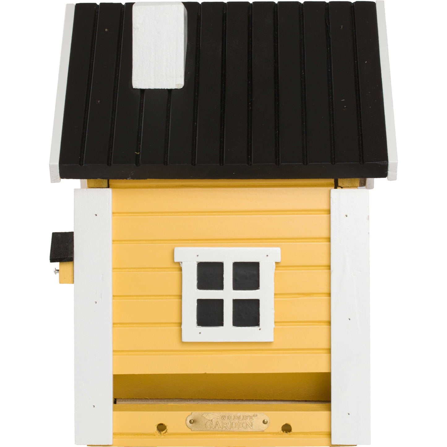 Wildlife Garden Multiholk Villa Plus Bird Feeder / Nest Box Yellow, White 2 Litres