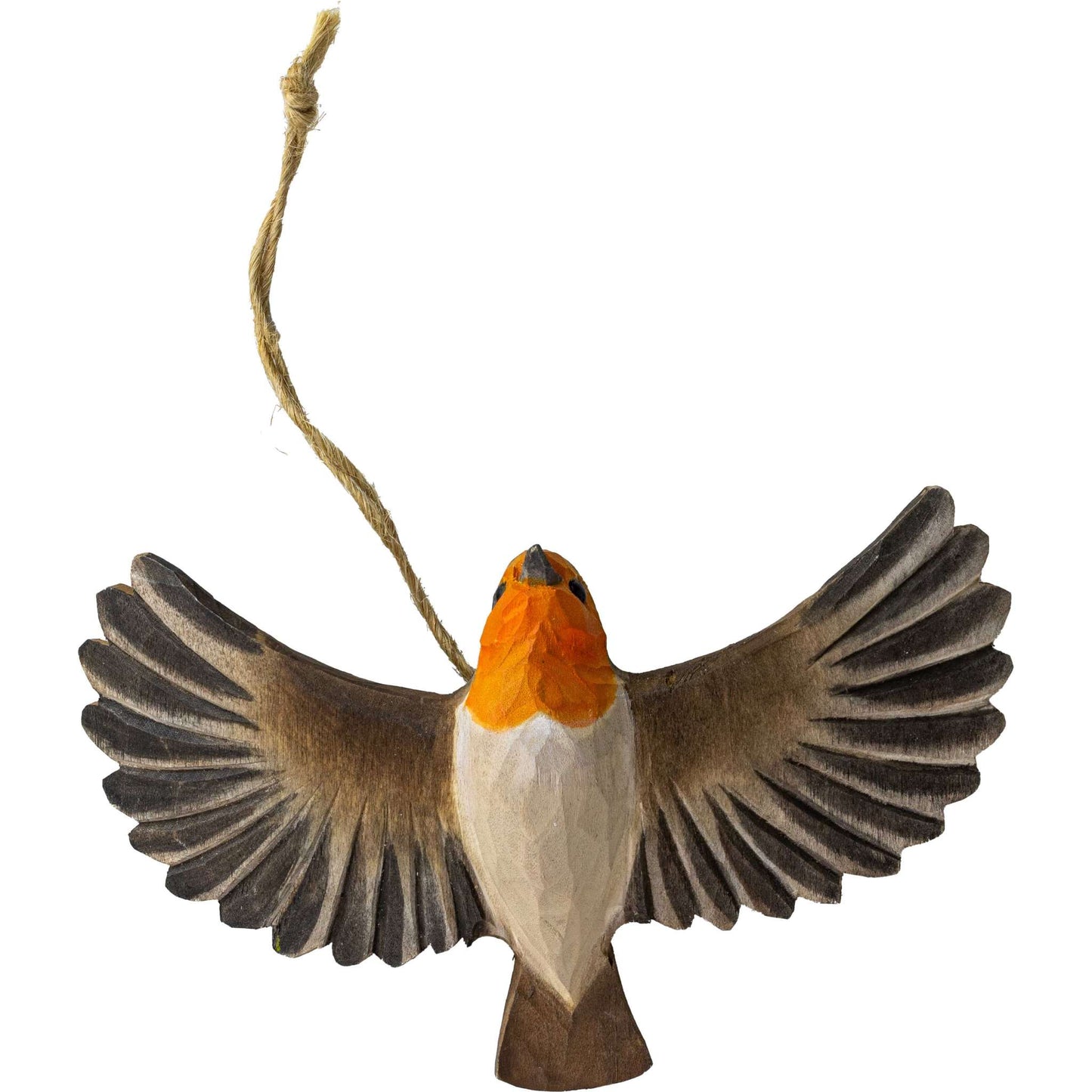Wildlife Garden Christmas Tree Ornament Flying Robin for Hanging