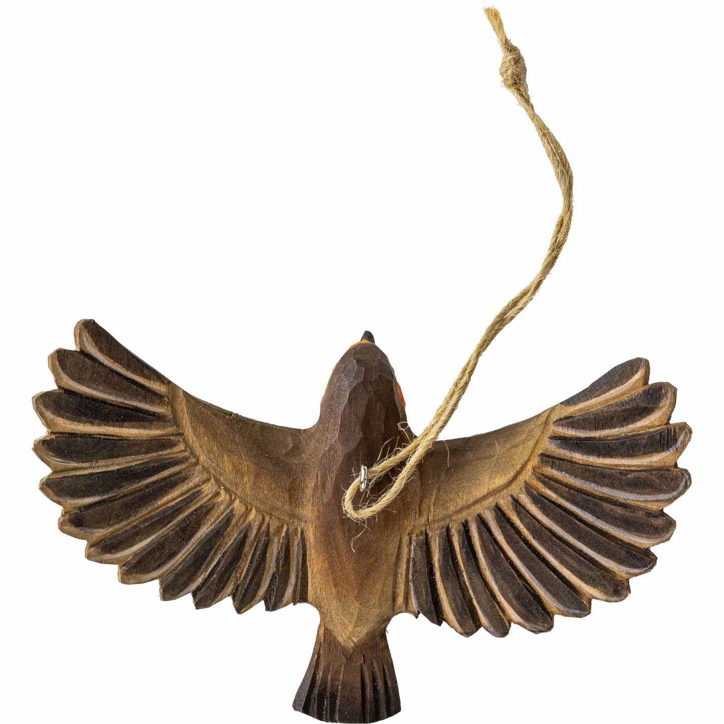 Wildlife Garden Christmas Tree Ornament Flying Robin for Hanging